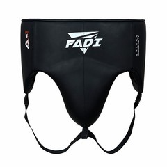 Fadi Sports A1 Leather Groin Guard Cup Black S MMA Boxing Muay Thai Protector