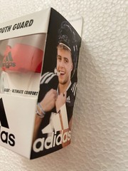 Adidas Red Mouth Guard One Size Fits All Tether Included New in Box