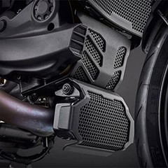Hypermotard 950 Motorcycle Aluminum Engine Guard Protector and Oil Cooler Guard