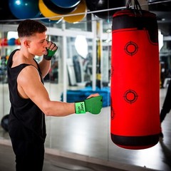 BeSavage Gel Padded Inner Gloves with Hand Wraps MMA Muay Thai Boxing Fight PAIR