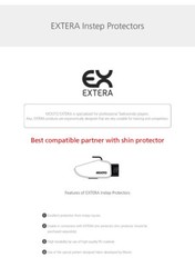 MOOTO EXTERA S2 Instep Protector WT Taekwondo TKD Guard