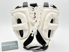 Winning Full Face Head Gear FG-5000 BLACK L Size Face Guard Boxing USED JAPAN