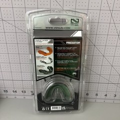 Venum Predator Competition Series Senior Mouthguard Black Gray