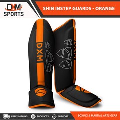 DXM Shin Instep Guards Kickboxing Muay Thai MMA Fighting Training Leg Protection