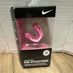 Nike Hyperstrong Youth Mouthguard Pink Kids Unisex Dual-Density Protection