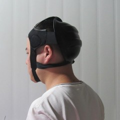 Fighting Arts Helmet Padded Fighting Head Face Guard Open for Sparring, Adults