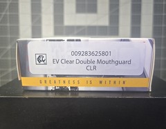Everlast Double Mouth Guard With Case Boxing Contact Sport Lightweight Comfort