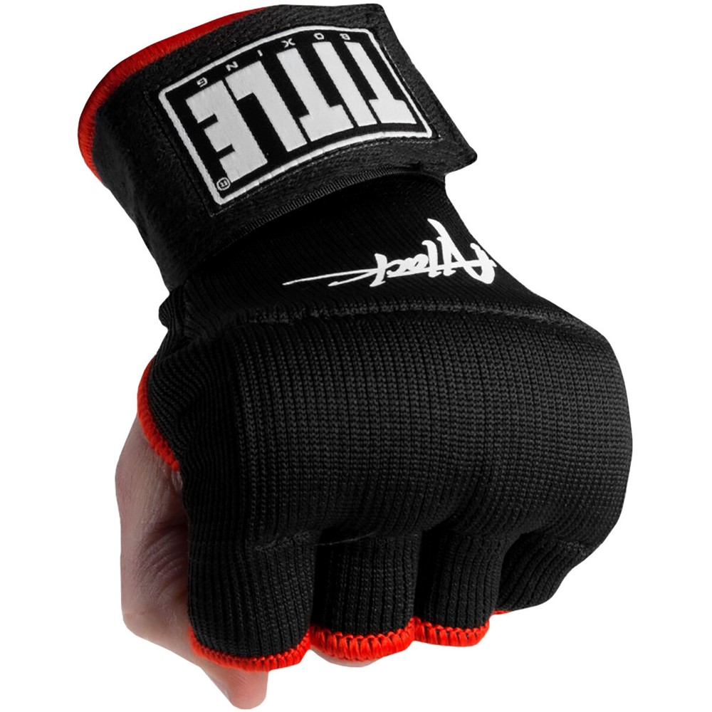 Title Boxing Attack Nitro Speed Training Glove Wraps – Black