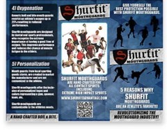 Shurfit Custom Fit Mouth Guard Boil & Bite Thermagard Color Changing Mouthguard