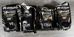 Venum Kontact Boxing Handwraps 180″ Elastic Cotton New 4 Packs READ