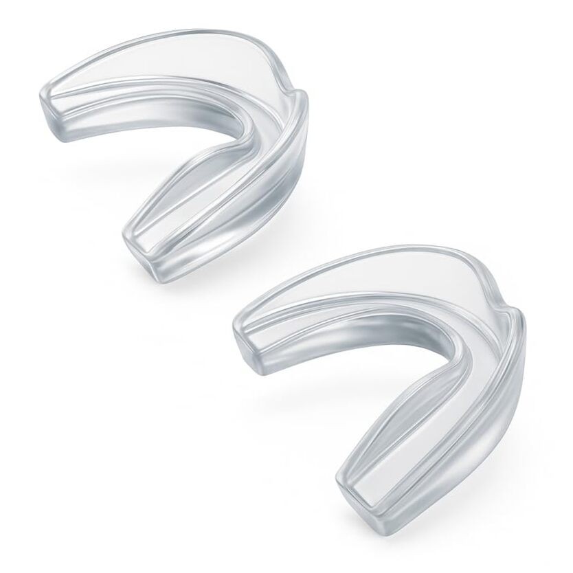 Sports Mouth Guard – 2 Pack Made in USA, Custom Fit Mouthguard for Adults &