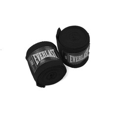 Everlast Core Handwraps 120in – Boxing Hand Wraps for Gloves, 120 Inch, Black