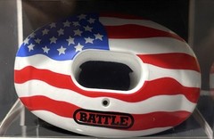 Battle Sports Limited Edition Oxygen Lip Protector Mouthguard – USA Flag