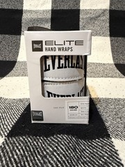 Everlast Hand Wraps 180 New In Box Never Used / White