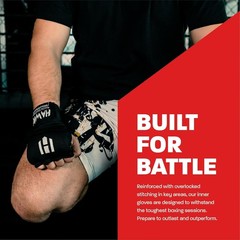 High-Performance Hawk Inner Gloves: Ultimate Protection for Fighters – Black