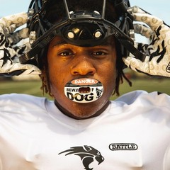 Battle Sports Beware Of Dog Oxygen Lip Protector Mouthguard