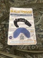 Bulletproof Mouthguards | Brand New Adult Blue Mouthguard