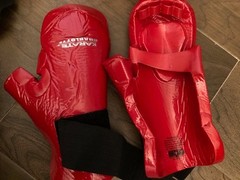 The Macho Warrior Full Body Gear Martial Arts Sparring Medium Youth 7 Pieces