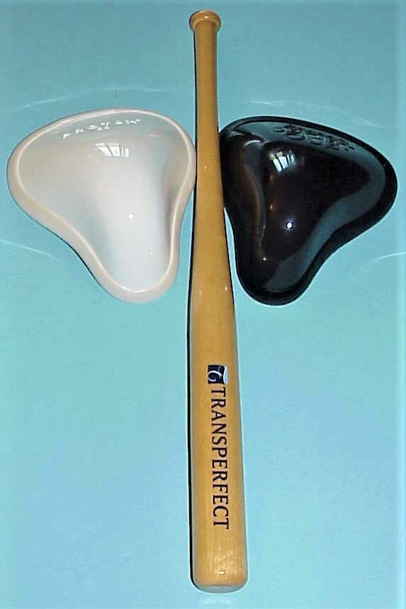 A MINI “CUP CHECK” BASEBALL BAT, JUST LIKE “COACH” USED TO USE IN H.S. SPORTS