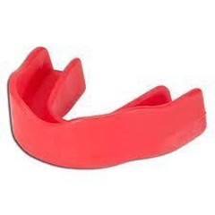 NEW! Red Mouth Guard Mouthguard Piece Teeth Protection Karate Football Rojo
