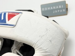 Winning Full Face Head Gear FG-5000 BLACK L Size Face Guard Boxing USED JAPAN