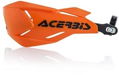 Moto Hand Guards, Orange/Black, Size Unifit