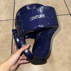 CENTURY Student Sparring Headgear Size Adult M/L Blue Martial Arts Karate TKD