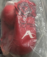 Arawaza WKF Approved Fist Gear Gloves. Red Size XS. New In Package