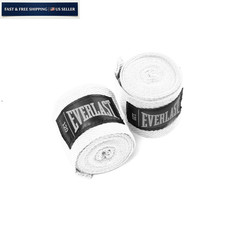 Everlast Core Handwraps 120in – Boxing Hand Wraps for 120 Inch, White & Black