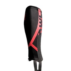UNBROKENSHOP Shin Sleeves Pro Red 7mm Neoprene, Weightlifting, Deadlift, Rope…
