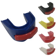 TMA Double Mouth Guard Teeth Gum Shield Case Protector Mouthguards MMA Boxing