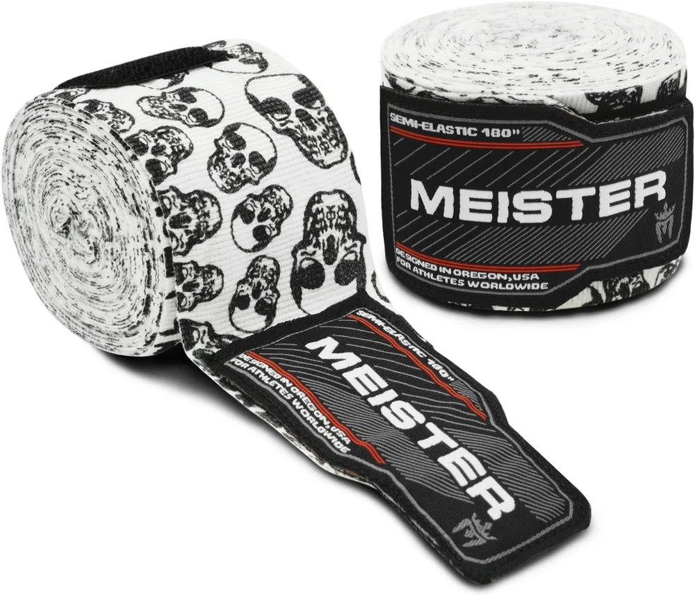 Vendas semielasticas de 180 pulgadas para adultos para MMA y boxeo par