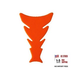 Motorcycle Tank Pad Protector, Universal, 5.9″x9″ Orange