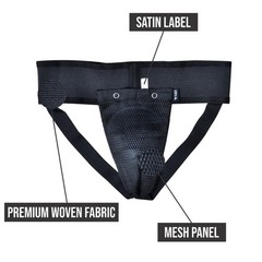 FADI Sports Groin Cup L Black Boxing MMA Muay Thai Guard Training Protection