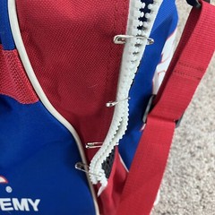 ATA Black Belt Academy 22″ Equipment Duffle Bag Blue Red Taekwondo Karate MMA