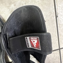 RDX SGR T1 MMA Giant Inside Shin Instep Guards Black SIZE 152-170cm MEDIUM