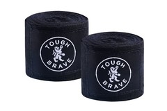 Tough Brave 4-Pack Boxing / MMA Hand Wraps – 5 m Elastic Cotton Wrist & Knuckle