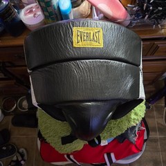 Everlast 1910 Men’s Boxing Groin Protector Hook & Loop Black/White Size XL