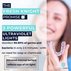UV Retainer Case for Invisalign | Disinfect & Clean