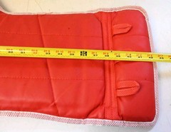 Pro Force Chest Pad Protector Taekwondo Red/Blue Reversible Sz # 3 **Lot Of 2**