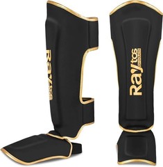 Raytos Muay Thai Shin Guards – MMA Kickboxing Leg Instep Protective Pads
