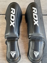 RDX T1 Black Shin Instep Guards size 152-170 cm height of user new no box