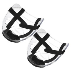 2Pcs Lightweight Taekwondo Face Shields Detachable Durable Karate Sparring Gear