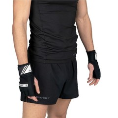 Sanabul Gel Boxing Hand Wraps for Men & Women Muay Large-X-Large, Black/White