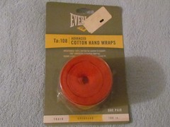 Everlast Advanced Red COTTON HAND WRAPS; Ta: 108; New, Never Used!