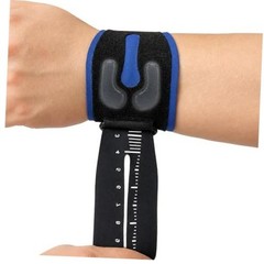 Ultra-Thin TFCC Wrist Brace, 3D Gel Pad, 1-Pack | Visual Scale, For Navy Blue