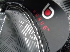 Boxing Karate BRAVE CENTURY open face headgear red/black S/M Advanced Foam Core