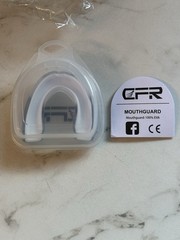 “CFP”Gel Gum Mouth Guard Shield Teeth Grinding Boxing MMA Sports MouthPiece Case