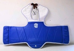 Pro Force Chest Pad Protector Taekwondo Red/Blue Reversible Sz # 3