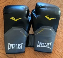 16 Oz Everlast Evershield Boxing Gloves – See Photos for Measurements -New-